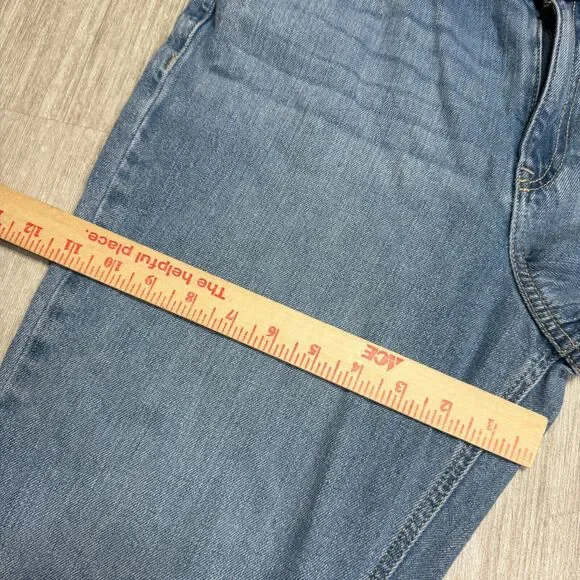 American Rag Cie Womens Jeans Cropped Wide Leg Distressed Size 9 NEW 100% Cotton - Picture 15 of 16